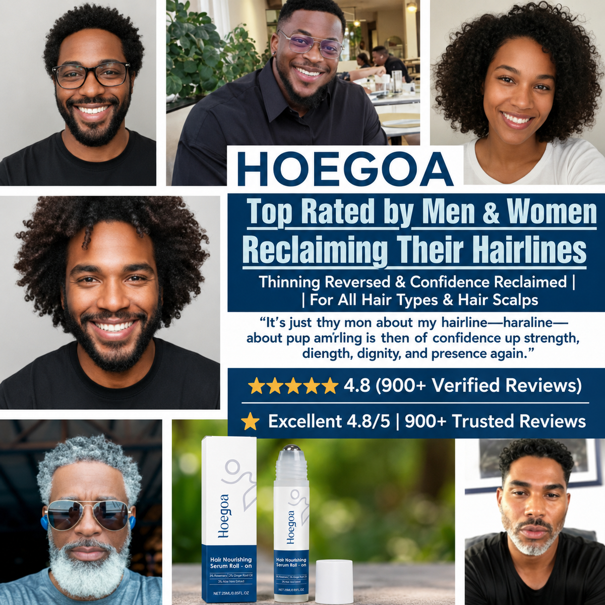Advanced Hair Growth Roll- on Serum