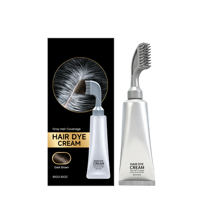 🔥Hot sell TODAY | Instant Gray Coverage Hair Dye Comb for Men & Women